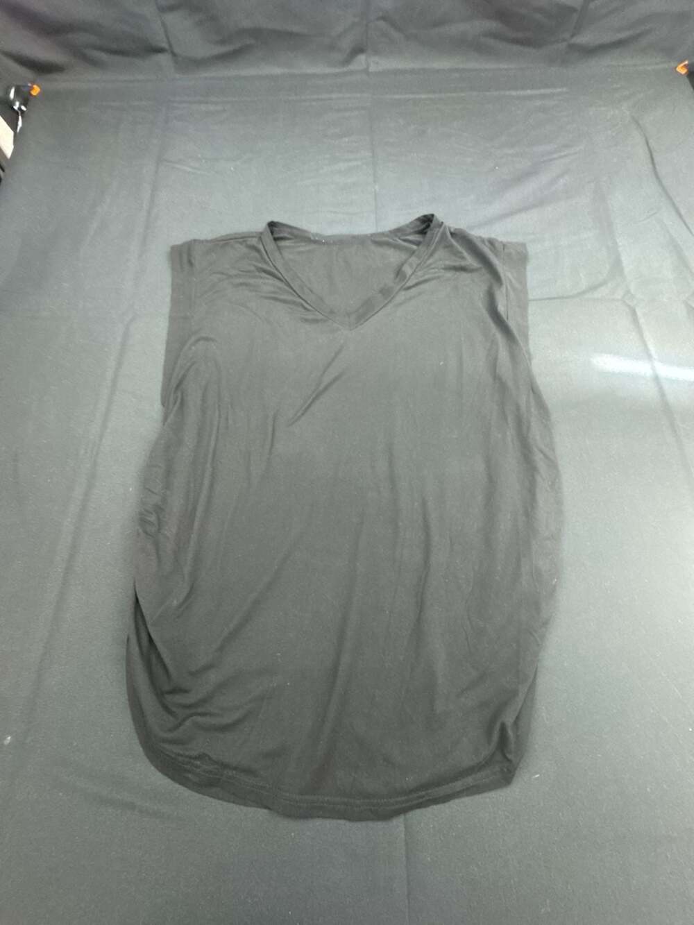 SHEIN Curve Sleeveless Top Size 4XL Black V-Neck